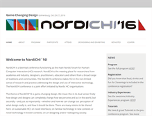 Tablet Screenshot of nordichi2016.org